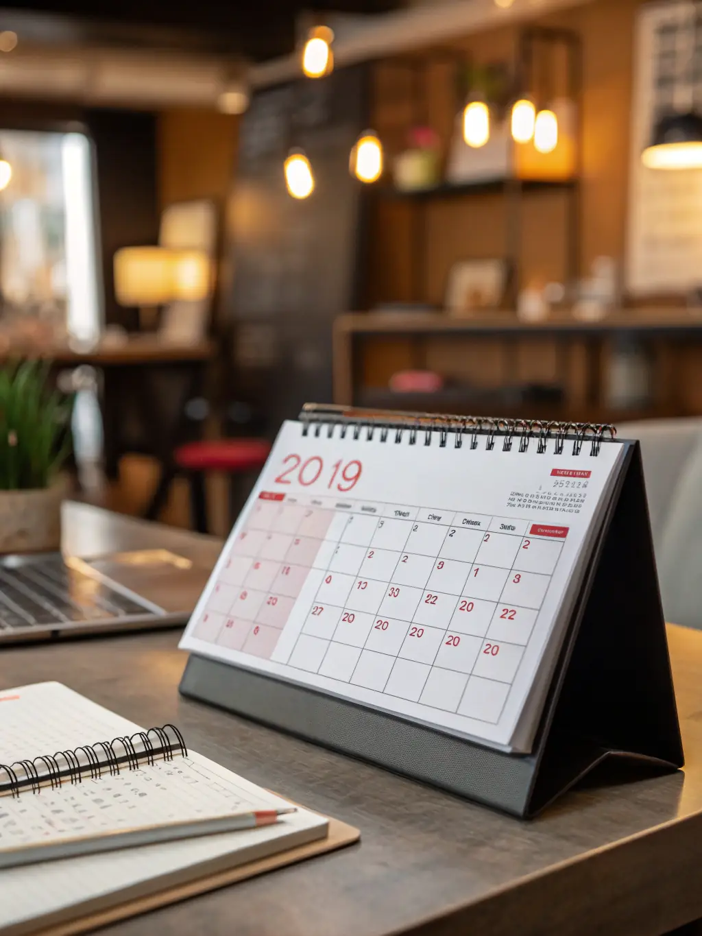 A calendar and clock, symbolizing timely and efficient service delivery.